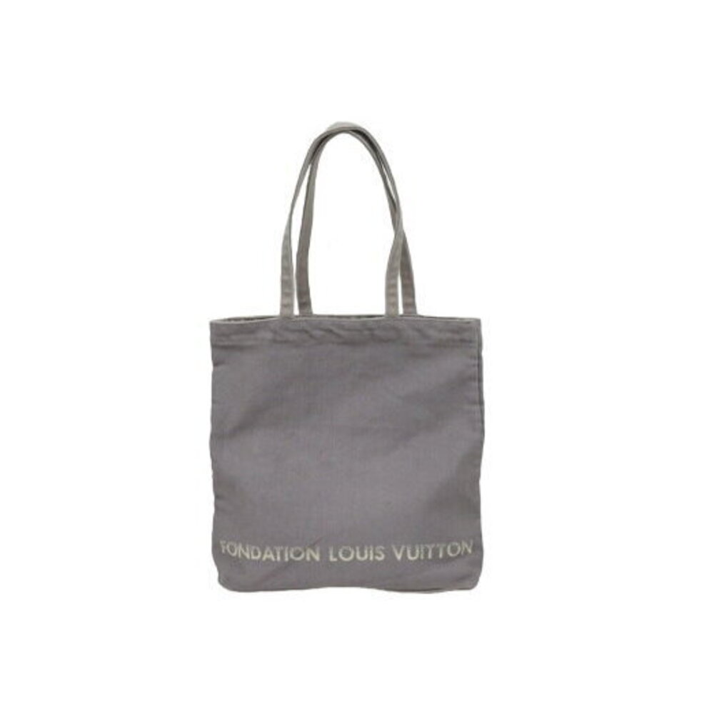Louis Vuitton Fondation Museum Tote Bag LV Gray